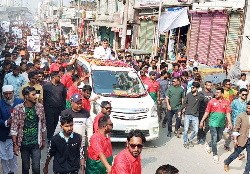 বিএনপির সমপর্যায়ে কোন  রাজনৈতিক প্রতিপক্ষ নেই -ওয়ারেছ আলী মামুন